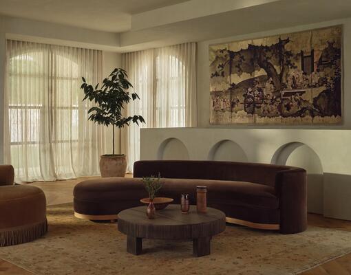 Jenson chaise and Coachbuilt coffee table from the Button Atelier x Co.House Designs collection