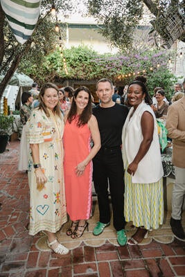 Katy Polsby, Sarah Dooley, Matthew Hare and Carisha Swanson