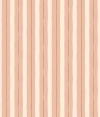 Palette Stripe wallpaper in Blush (MKS086-BL-Roll)
