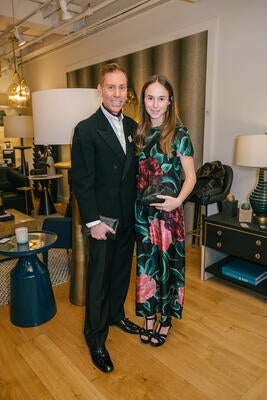 Matthew Talomie and Rachel Feinblatt of Modern Luxury magazine