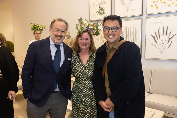 Gil Schafer, Anne Blackwell Thompson and Benjamin Reynaert