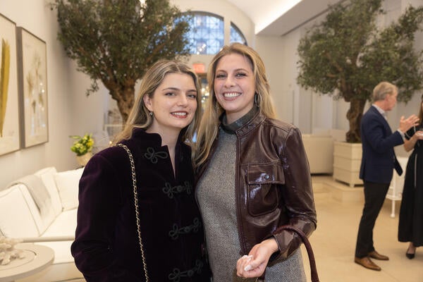 Taylor Mattos and Talia Goldman