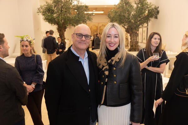 Adrian Taylor and Janet Gorgone