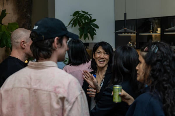 Felicia Hwang in conversation with guests