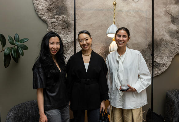 Dani Chin, Lynn Juang and Courtney Seneca