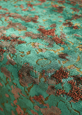 Derain in Emerald/Paprika