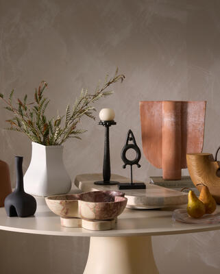 Adama vase, Sac vase, Totem candleholder, Sarastro sculpture, Icarus vase