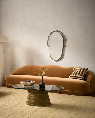 Nomade sofa, Pearles coffee table