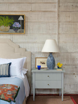 Inspired by Swedish antiques, the Aldo chest is now available with a pale-blue painted finish