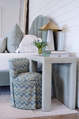 Coley Home’s quick-ship program is growing: The Baker bed and Brooks bench join the lineup this season 