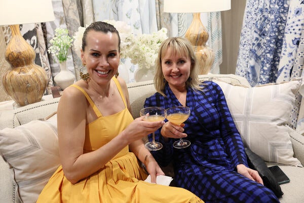 Carrie Riddle of CMR Designs and Amanda Gates of Gates Interior Design 