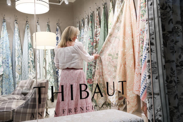 Designers were invited to explore Thibaut’s extensive brand portfolio