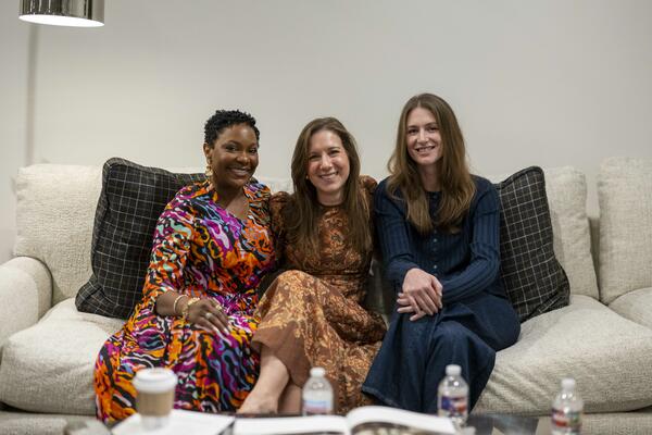 Arianne Bellizaire, Kaitlin Petersen and Renee Bush