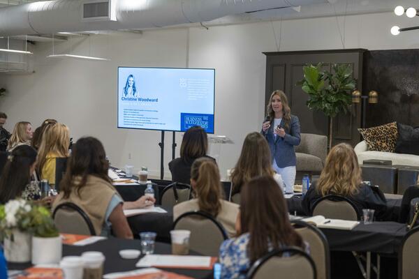 Strategist Christine Woodward of 19th & Co. speaks on “The Power of Alignment” 