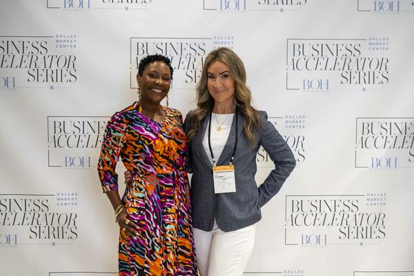 Arianne Bellizaire and Christine Woodward