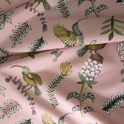 Protea Garden outdoor fabric in Magnolia