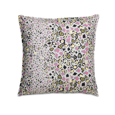 Leopard Lights linen pillow in Savannah