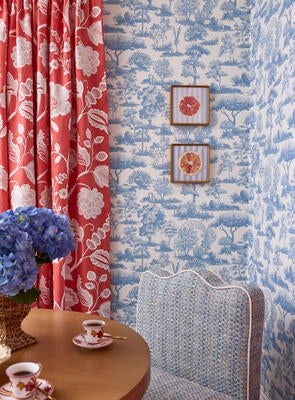 Garden Toile in Sky