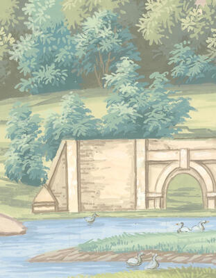 Cotswolds in Antiqued Natural