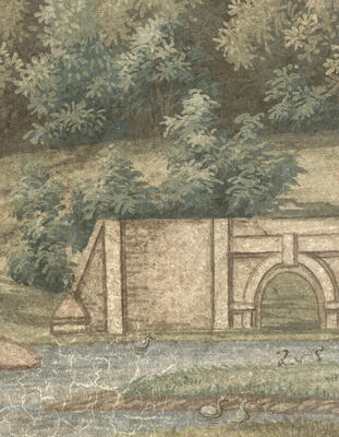 Cotswolds in Old Mural