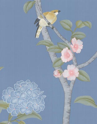 Kensington in Victoria Blue