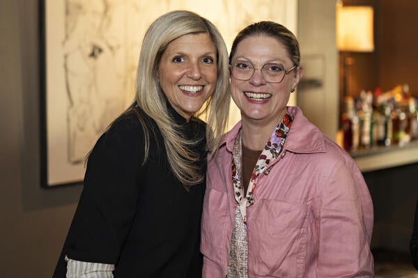 Jo Saltz and Jill Waage