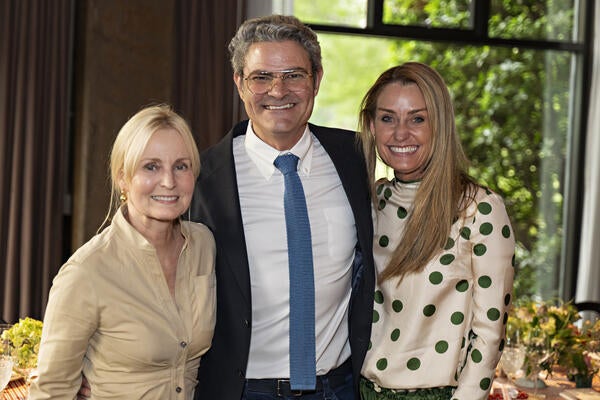 Courtney Tilinski, John Bossard and Katherine Litton 