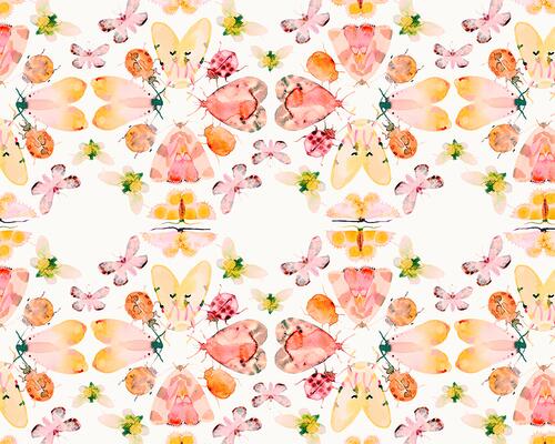Ladybugs in Vintage by Jeralyn Victoria