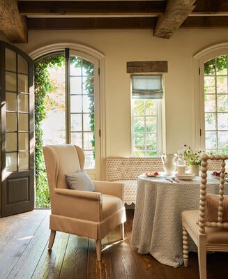 Sunbrella Interiors delivers lasting performance with stain resistance and colorfastness