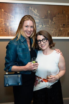 Elissa Coughlin and Mary Beth Chau