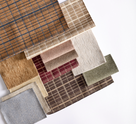 Merrick Plaid, Corbin Chenille, Leona 