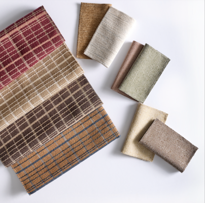 Merrick Plaid, Corbin Chenille, Leona