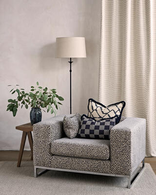 The Asante collection combines texture, pattern and craftsmanship, reflecting nature’s rhythm