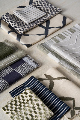 The Asante collection combines texture, pattern and craftsmanship, reflecting nature’s rhythm
