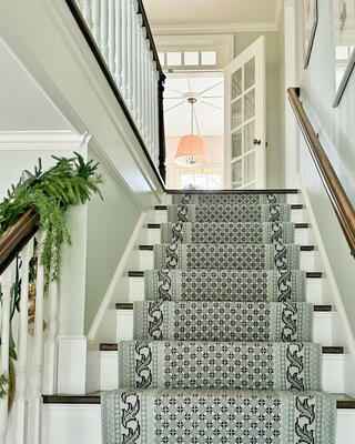 Acanthus stair runner
