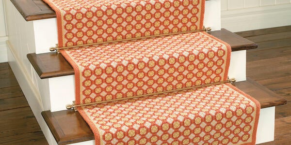 Foulard stair runner