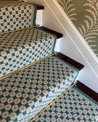 Foulard stair runner