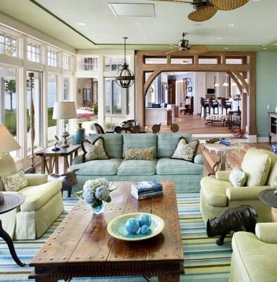 Ocean Stripe rug