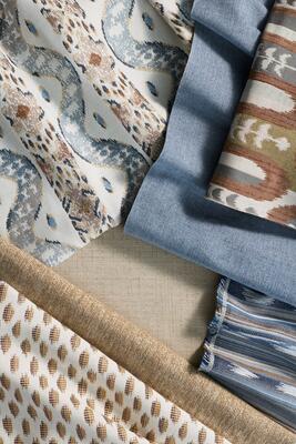 Sunbrella fabrics beautifully integrate distinctive patterns, rich textures and timeless colors