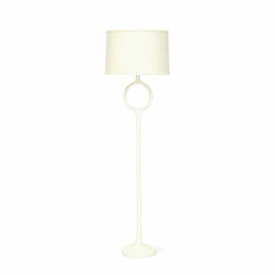 Circle floor lamp