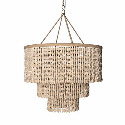 Clifton wood chandelier