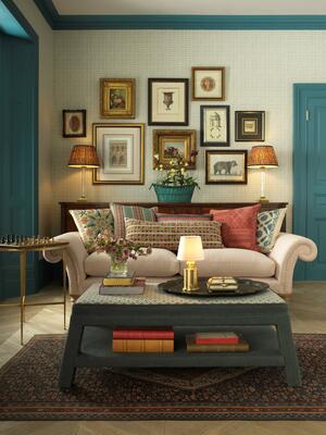 Enborne table lamp: rechargeable and inspired by a 17th century candlestick design