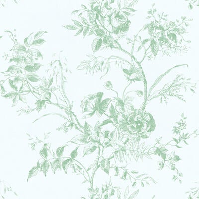 Featuring Tea Rose Toile in Leaf