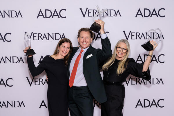 Melanie Millner of The Design Atelier, winner of Contract Designer of the Year; Stan Dixon of D. Stanley Dixon Architect, winner of Architect of the Year; and Melanie Turner of Melanie Turner Interiors, winner of Residential Designer of the Year 