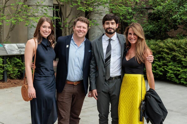 Lauryn Tankersley, Brad Mann, Hunter Brown and Stephanie Summerour