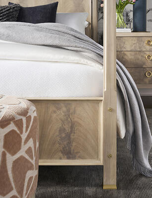 Every detail is considered in the sophisticated Rendition poster bed