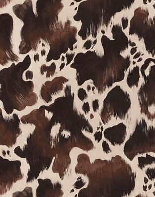 Holstein wallpaper in Saddle (MKS098-S)