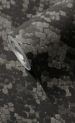 Snakeskin vinyl wallpaper in Mamba (VNL-MKS109-MA)