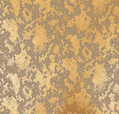 Snakeskin metallic wallpaper in Royal Python (Gold) (METG24-MK098-RP)