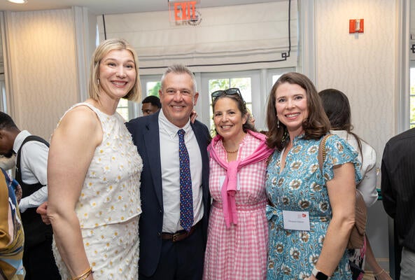Sarah Storms, Scott Harrington, Suzy Williams and Margaret Pickron